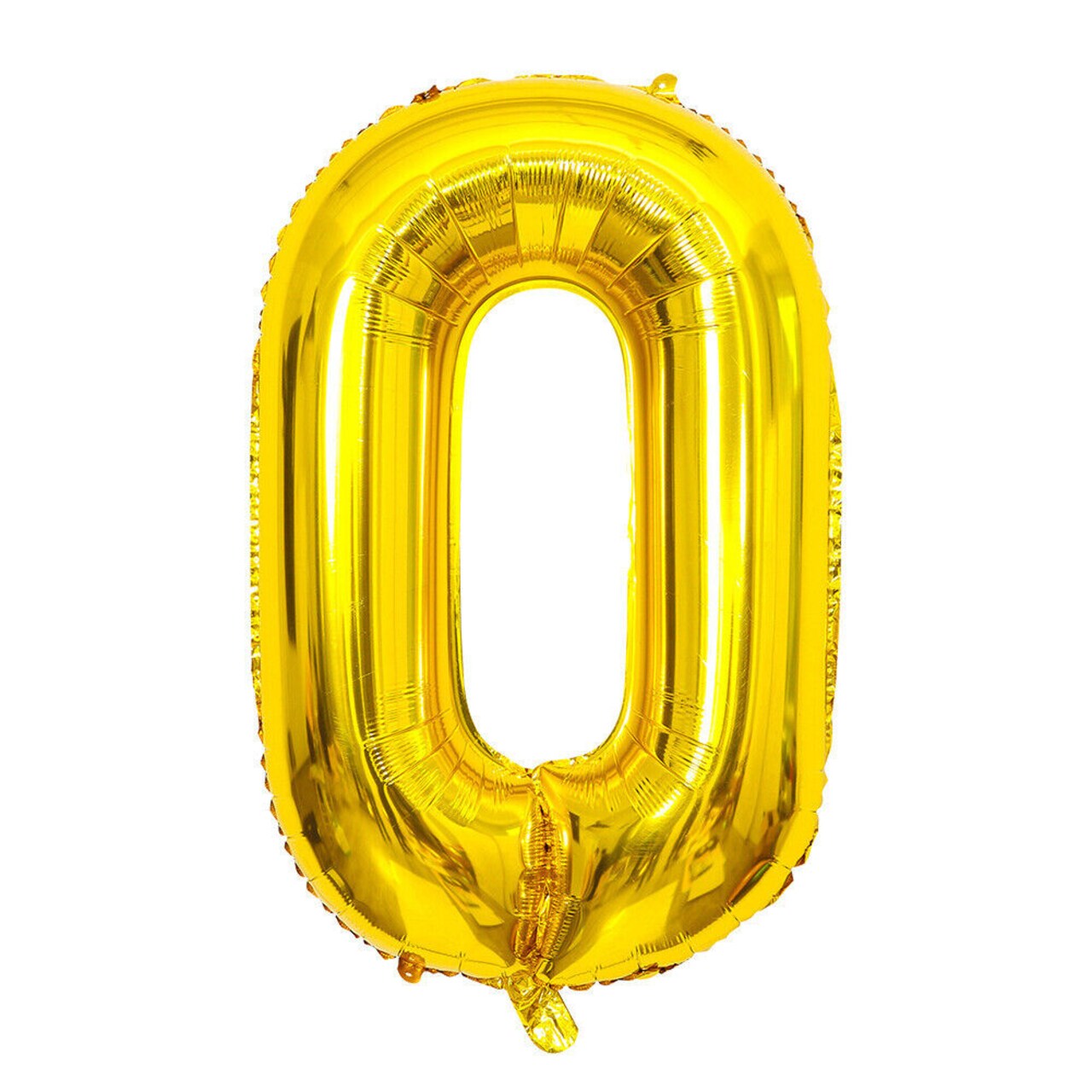 Giant Gold 40" Foil Number Balloon With Helium