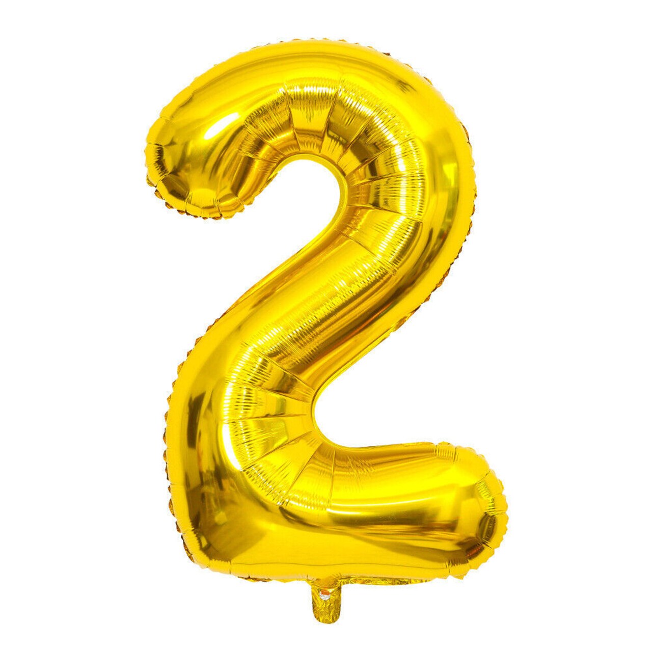 Giant Gold 40" Foil Number Balloon With Helium