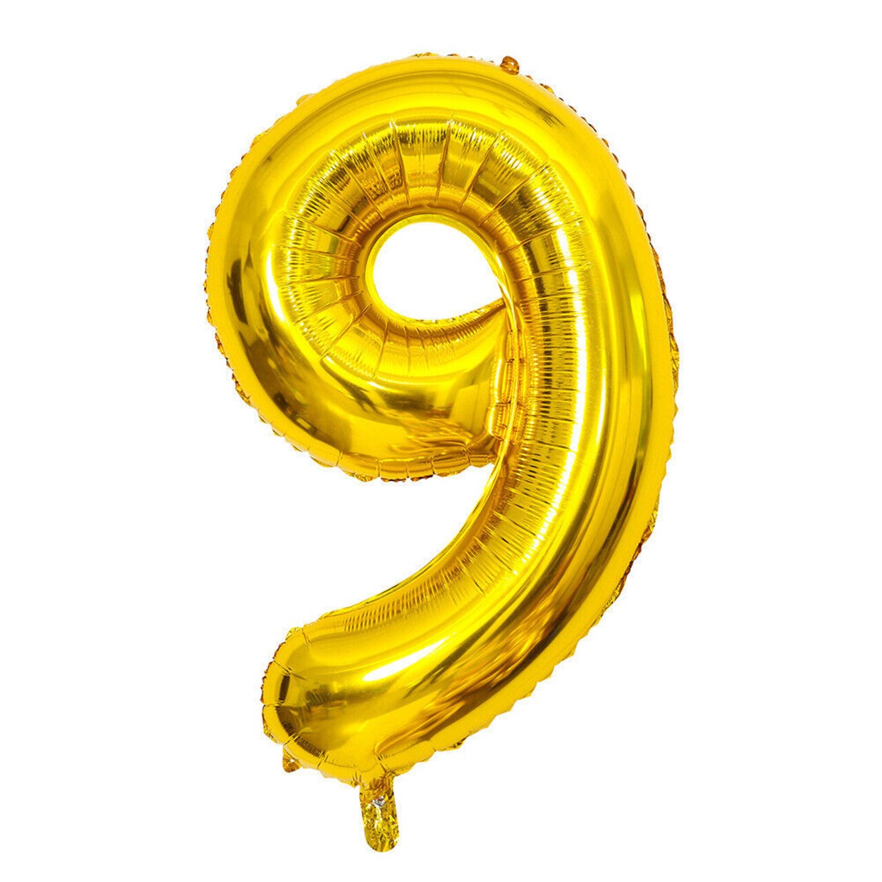 Giant Gold 40" Foil Number Balloon With Helium