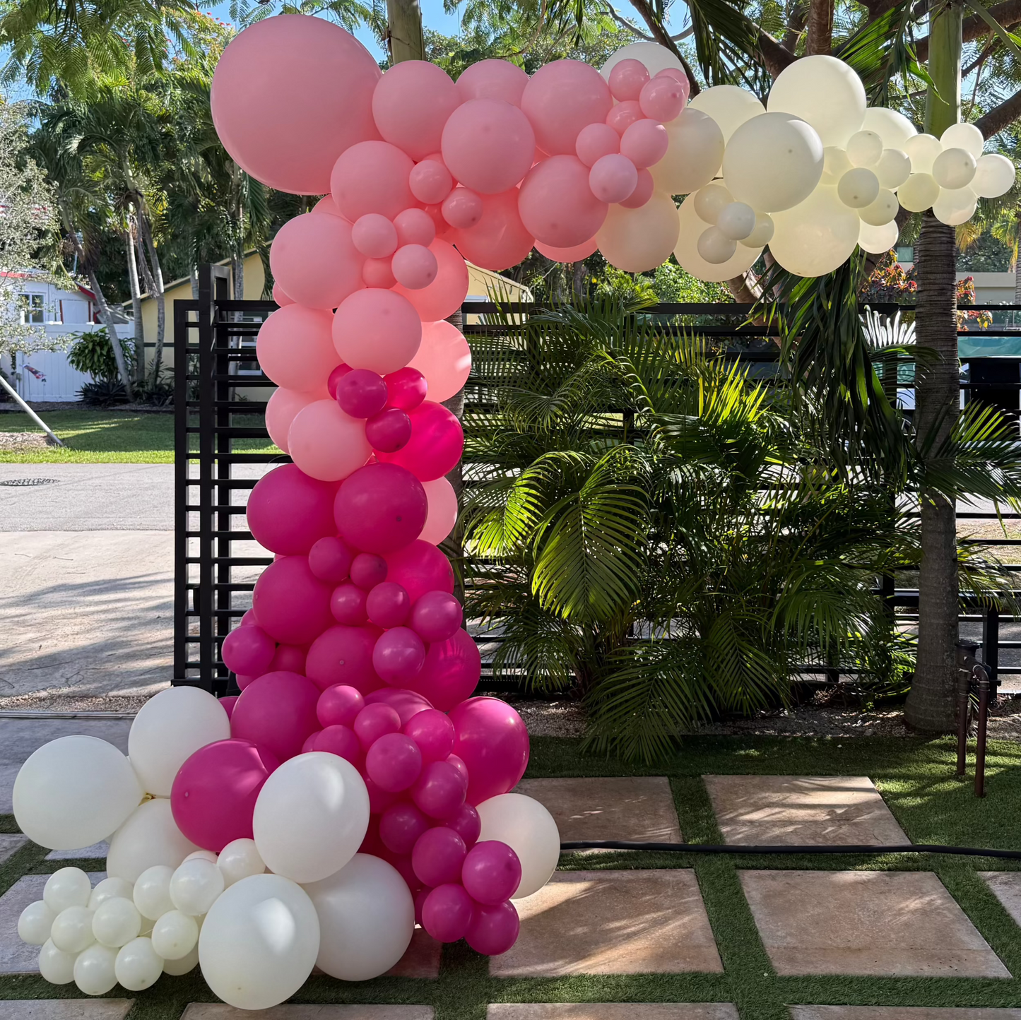 Organic Balloon Garland