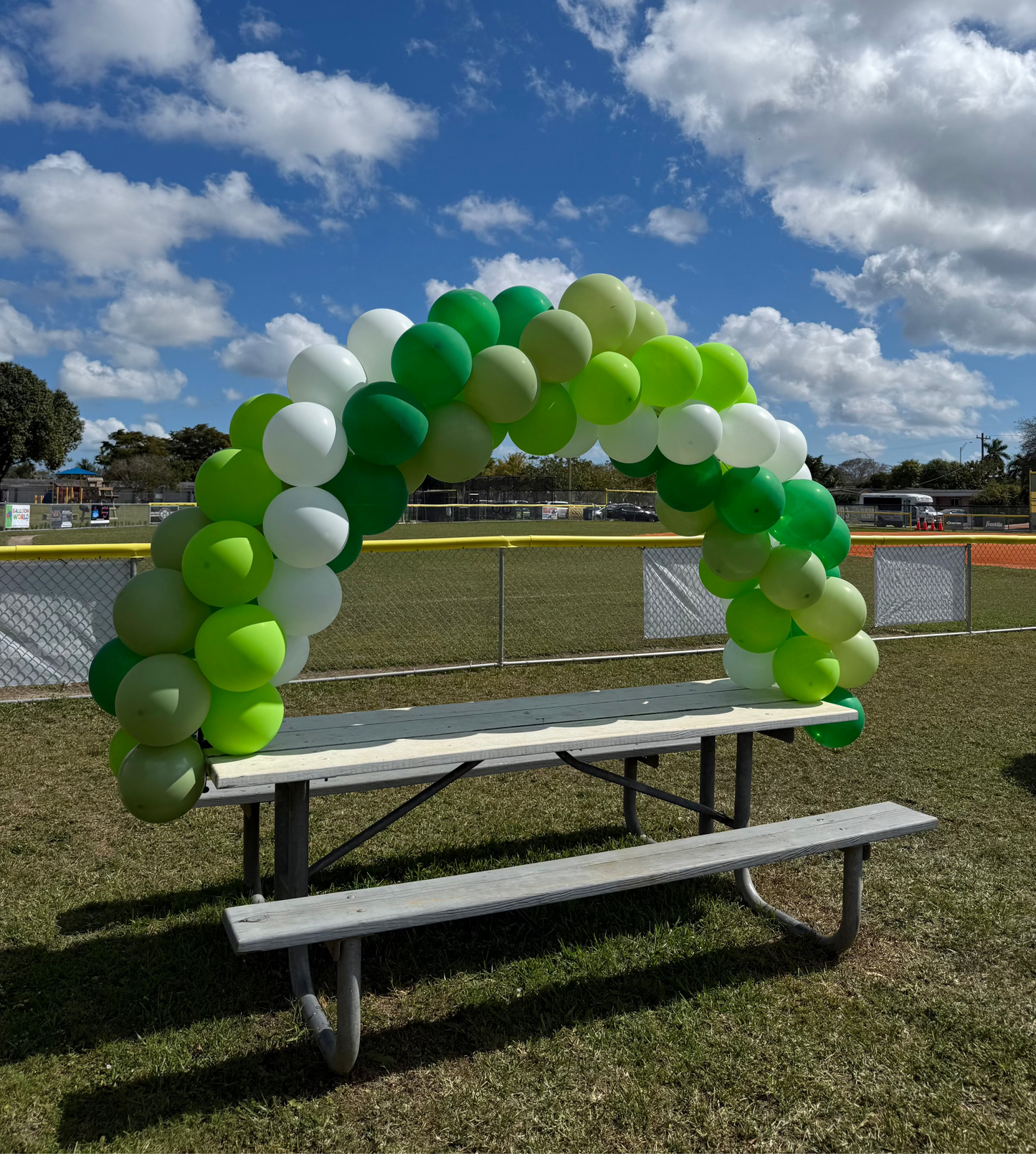 Tabletop Balloon Arch