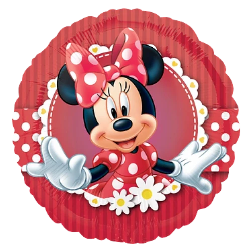 Minnie Mouse Disney 18' Foil Balloon With Helium